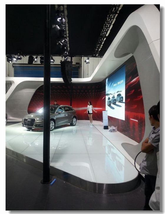 2014呼和浩特夏季国际车展奥迪展区